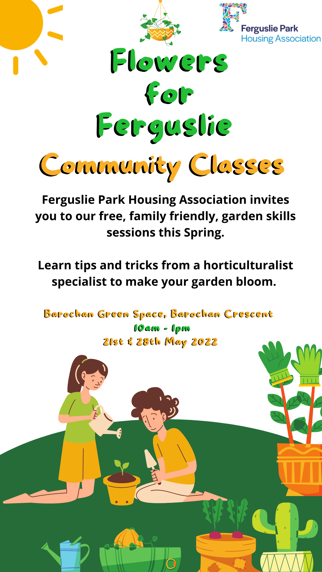 FPHA Garden Classes Poster